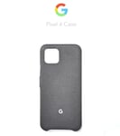 Google Pixel 4 Black Fabric Back Slim Phone Case New **Free P&P**