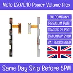 Moto E20 XT2155 / E40 XT2158 XT2159 Replacement Power Volume Button Flex Cable