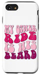 iPhone SE (2020) / 7 / 8 Funny Quote My Other Ride Is His Beard back of Case