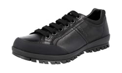 Prada Men's 4E3356 O0R F0002 Black Leather Trainers/Sneaker UK 10 / EU 44