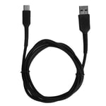 1,2 m Type-C Data Laddningskabel Strömkabel Ersättning för Bluetooth Headset Högtalare