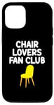 Coque pour iPhone 13 Pro Fauteuil Amoureux Fan Club Assise Confortable