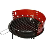 Ohjijinn - Barbecue charbon, Grill à charbon de camping japonais 9x34x34 cm