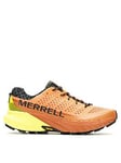 Merrell Mens Agility Peak 5 Trail Running Trainers - Orange/Yellow, Orange, Size 9, Men