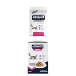 Advance Veterinary Diets Urinary - Croquettes pour Chats pour la Protection de l'appareil urinaire - 8kg + Nourriture Humide 12x85g