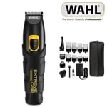 Wahl 9893-417 Extreme Grip 7 in 1 Multigroomer Trimmer Kit Interchangeable Heads