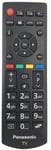Genuine Panasonic Remote Control for TX32E302B TX-32E302B 32" LED HD Freeview TV