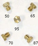 5 Burner Gas Hob LPG Conversion Kit Jets Nozzles Propane Butane 1 x 0.50 1 x 0.65 1 x 0.70 1 x 0.87 1 x 0.95