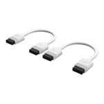 CORSAIR iCUE LINK 100mm Straight/Straight Cables - White