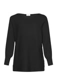 Carnew Adaline L/S Pullover Knt Tops Knitwear Jumpers Black ONLY Carmakoma