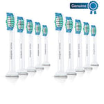 Philips Sonicare Basic Clean Replacement Brush Heads, 10pk, White -  HX6010/30