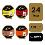 24 X 150g Cesar Luxury Adult Wet Dog Food Trays Mixed Country Kitchen Selection