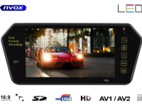 Nvox 7 LCD reversing car monitor in the rearview mirror USB SD AV 12V... (NVOX NW701MP5)