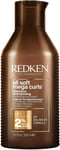 REDKEN All Soft Mega Curls Shampoo, for Very Dry Curly and Coily Hair, Nourishes