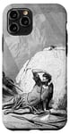 Coque pour iPhone 11 Pro Conversion de l'art biblique religieux de Saul Gustave Dore