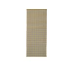 Nanimarquina - Tiles Outdoor 3 Runner 80x160 cm - Plastmattor - Grå,Gul