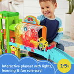 Fisher-Price Little People Light-Up Learning Garage Playset