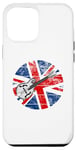 iPhone 13 Pro Max Mandolin UK Flag Mandolinist Britain British Musician Case