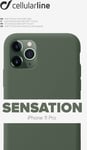 Cellularline Backcover Sensation iPhone 11 Pro - Grøn
