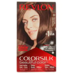 3 x Revlon Colorsilk Permanent Colour 33 Dark Soft Brown