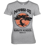 Hybris Miyagi-Do Karate School Girly Tee (White,XXL)