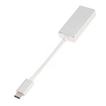 Hobby Tech Adaptateur USB-C vers Mini DisplayPort 4K 60 Hz Compatible Thunderbolt 3 Blanc