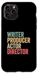 Coque pour iPhone 11 Pro Scénariste Producteur Acteur Réalisateur Film Maker Movie Crew