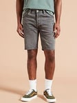 Levi's 501 Original Regular Fit Denim Shorts - Black, Black, Size 38, Men