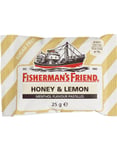 Sockerfri Fisherman's Friend med Smak av Honung & Citron