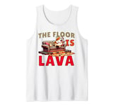 The Floor Is Lava family vacation game champion Tank Top