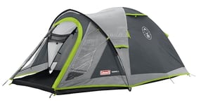 Coleman Tent Darwin | 4 Person Compact Dome Tent | Lightweight Camping, Festival and Hiking Igloo Tent | 100% Waterproof with HH 3000mm | Sewn-in Groundsheet