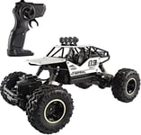 MIEMIE Large Feet Alloy Off-Road Four Wheel RC Cars Vehicle Crawler Truck 2.4Ghz 4WD High Speed Radio Remote Control Fast Race Buggy Hobby Car Best Gift For Children Boys Girls Fun Time