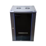 Extralink EX.14343 rack cabinet 15U Wall mounted rack Black
