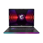 MSI Raider 16" 16:10 QHD+ 240Hz Gaming Laptop - (Intel Core i9-14900HX, NVIDIA GeForce RTX 4080, 32GB RAM, 2TB SSD, Windows 11 Pro) - Core Black