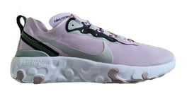 Nike Renew Element 55 Lilac/Silver/Grey Junior Trainers Size UK 5 /EUR 38/24cm