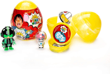 RYAN'S WORLD Mini Mystery Egg Surprise YELLOW Mixed Colours RYANS YOUTUBE NETFLI