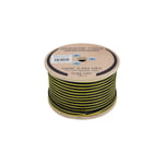 Ground Zero høyttalerkabel 2,5mm2 OFC-kabel, sort/gul