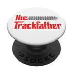Racing Dad Track Father Citation pour Drag and Dirt Track Racer PopSockets PopGrip Interchangeable