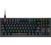 CORSAIR K60 RGB PRO TKL Mechanical Gaming Keyboard - Black, Black