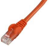 PRO SIGNAL - 20m Orange Cat6 Snagless UTP Ethernet Patch Lead