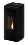 Poêle à granulés étanche canalisable Freepoint Duke noir 14 kW