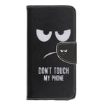 Plånboksfodral Till Samsung Galaxy A20e - Don't Touch My Phone