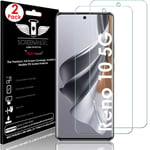 2x TECHGEAR (TPU) FULL COVERAGE Screen Protector Covers for Oppo Reno 10 5G