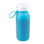 SQUEASY Klemmeflaske i silikon 480ml Blå