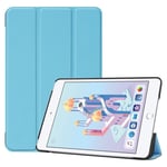 Tri-fold Etui til iPad Mini 4 - Mini 2019 - Lys blå