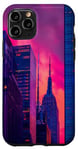iPhone 11 Pro Bold color minimal new york city architecture landmark Case