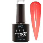 Halo Gel Nails LED/UV Halo Gel Polish Collection - Neon Peach 8ml (N2834)