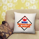Mini Mountain Climber Sport Printed Cushion Gift with Filled Insert- 40cm x 40cm