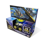 BLADEZ Batman Playset, DC Comics, Motorised Track Playset, Vehicle and Track, STEM Activity Set for Preschool children, Jumbo Size, 4 Puzzle Pieces, Licensed Toy by Bladez Toyz
