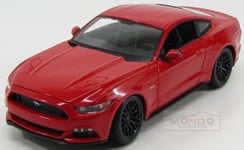 1:18 Maisto Ford Usa Mustang Coupe 5.0 Gt 2015 Red MI31197R Model